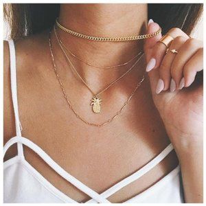 🎨Fashion Retro Suit Stacking Necklace